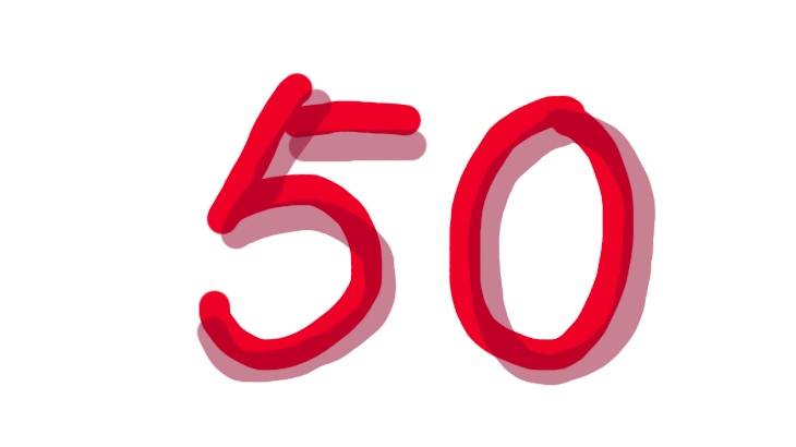 50記事