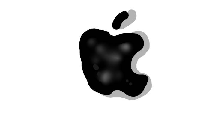 アップルのロゴ